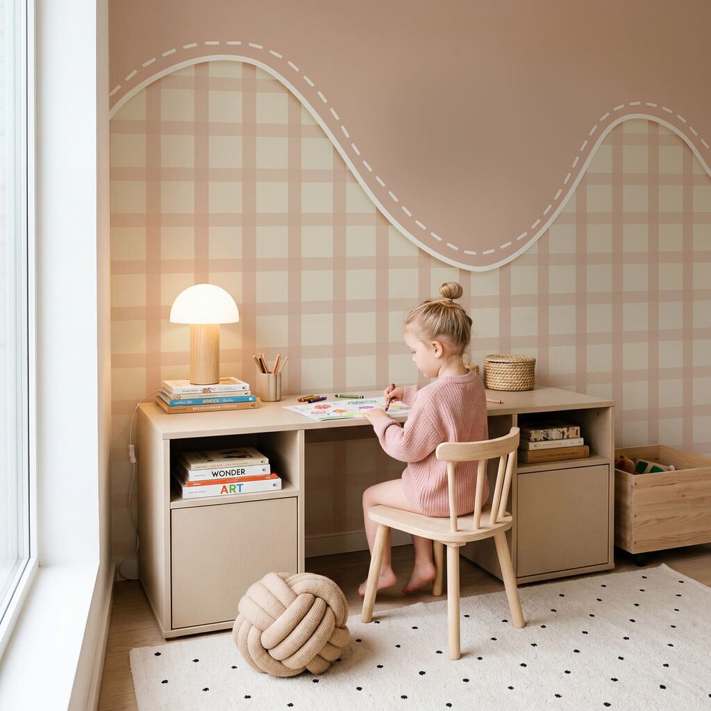 Gingham Waves — interior 2