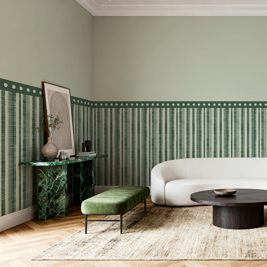 Vertical stripes under dots — interior 1