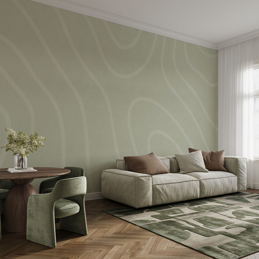 Soft Contour Lines — interior 2