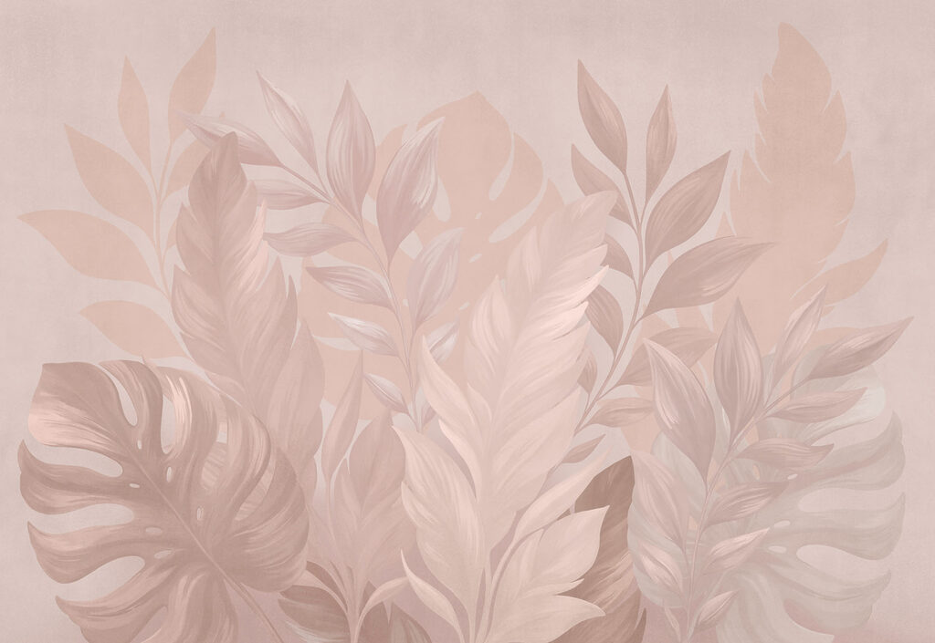 Leaves in Soft Focus — full design