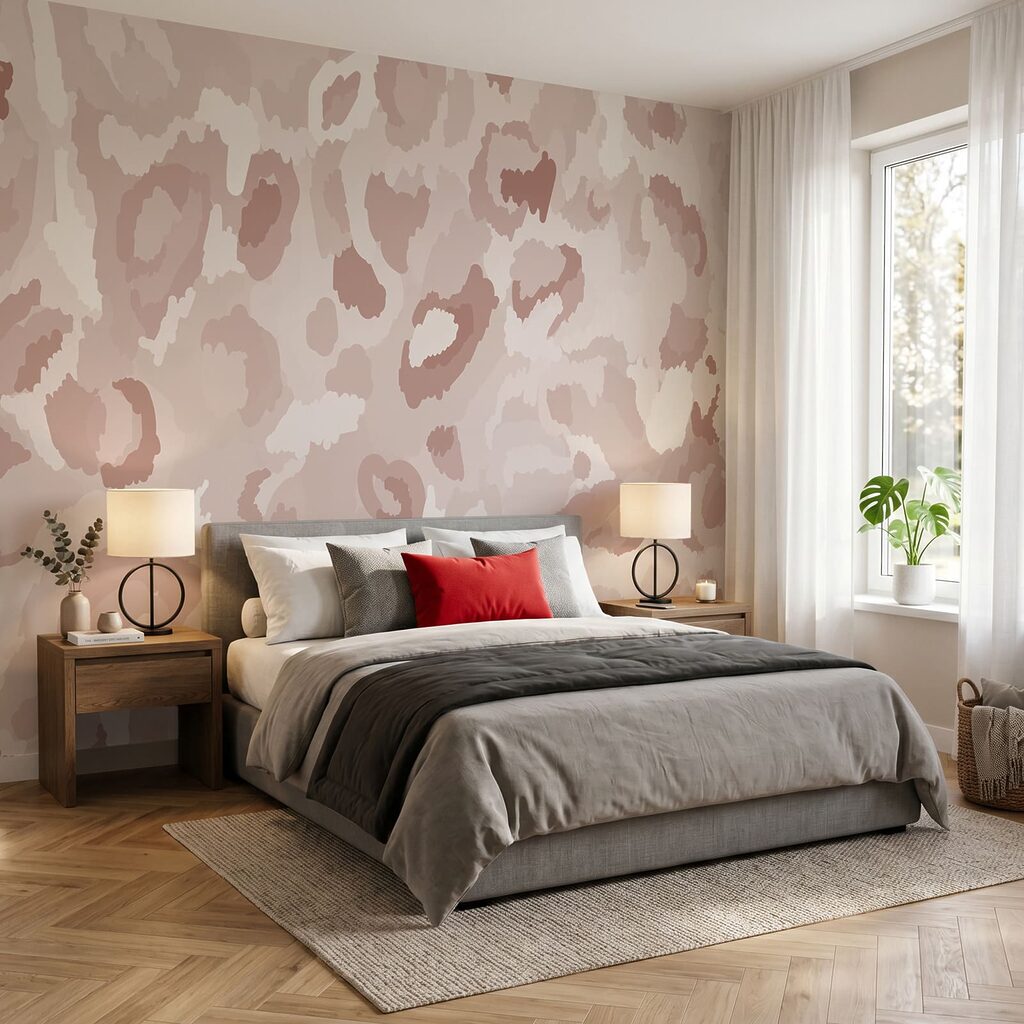 Playful Leopard Spots in an interior