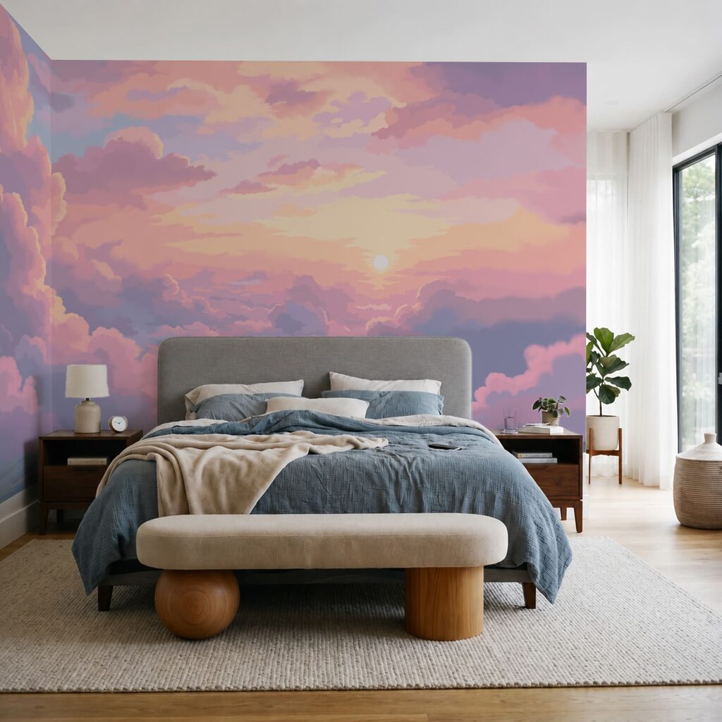 Pink clouds at dusk — interior 2