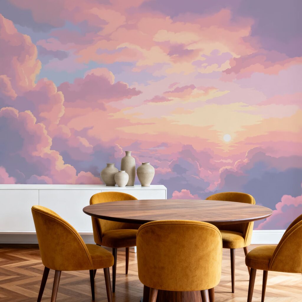 Pink clouds at dusk — interior 5