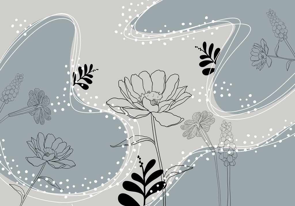 Flowers and Little Paths — full design