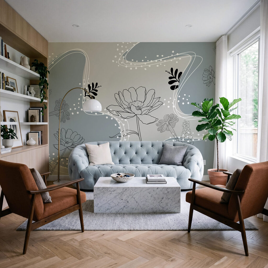 Flowers and Little Paths — interior 2