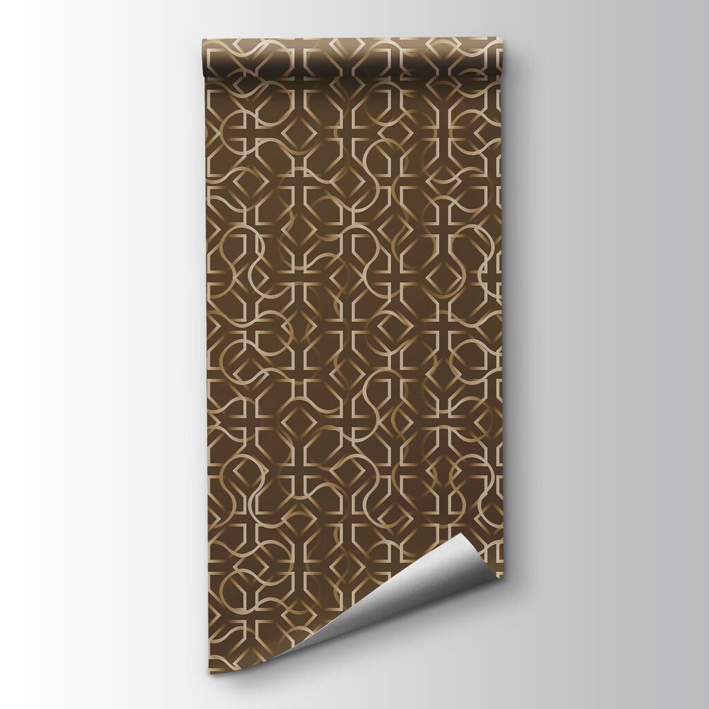 Fine vertical line ornament — product view