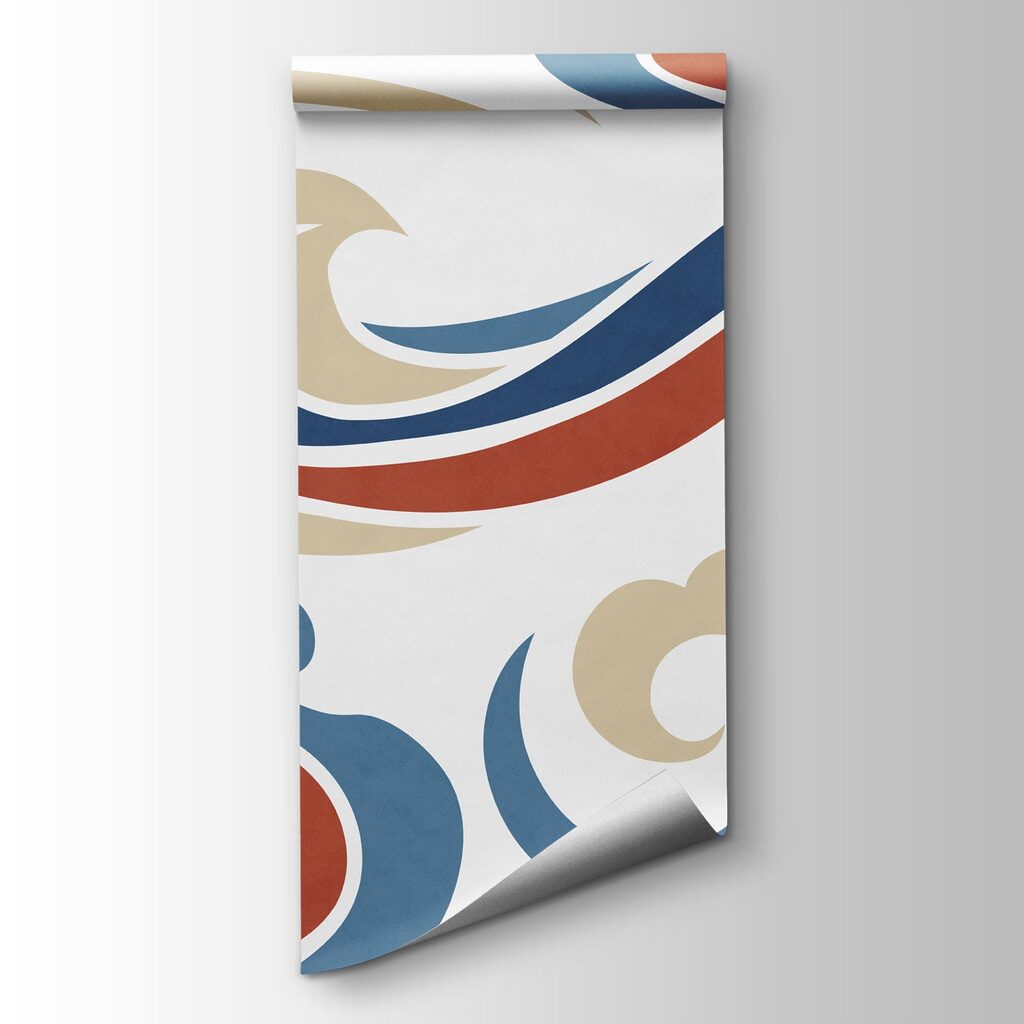 Decorative curling clouds — product view