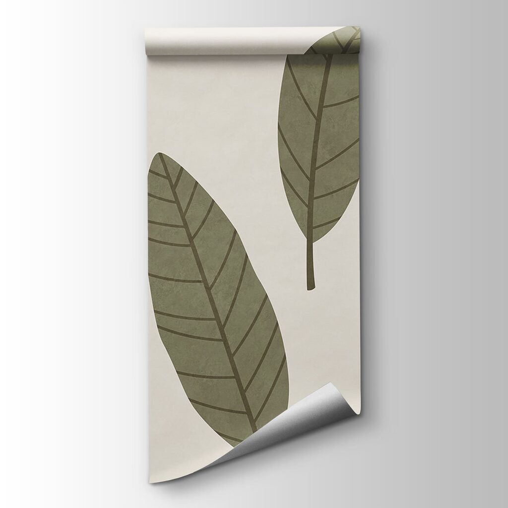 Loose leaves with veins — product view
