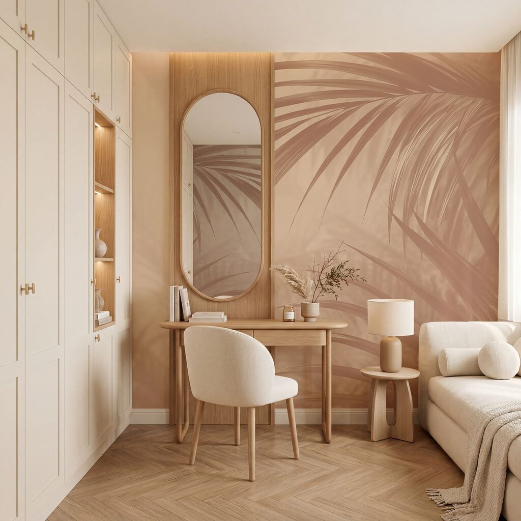 Palm Fronds in Shadow — interior 1