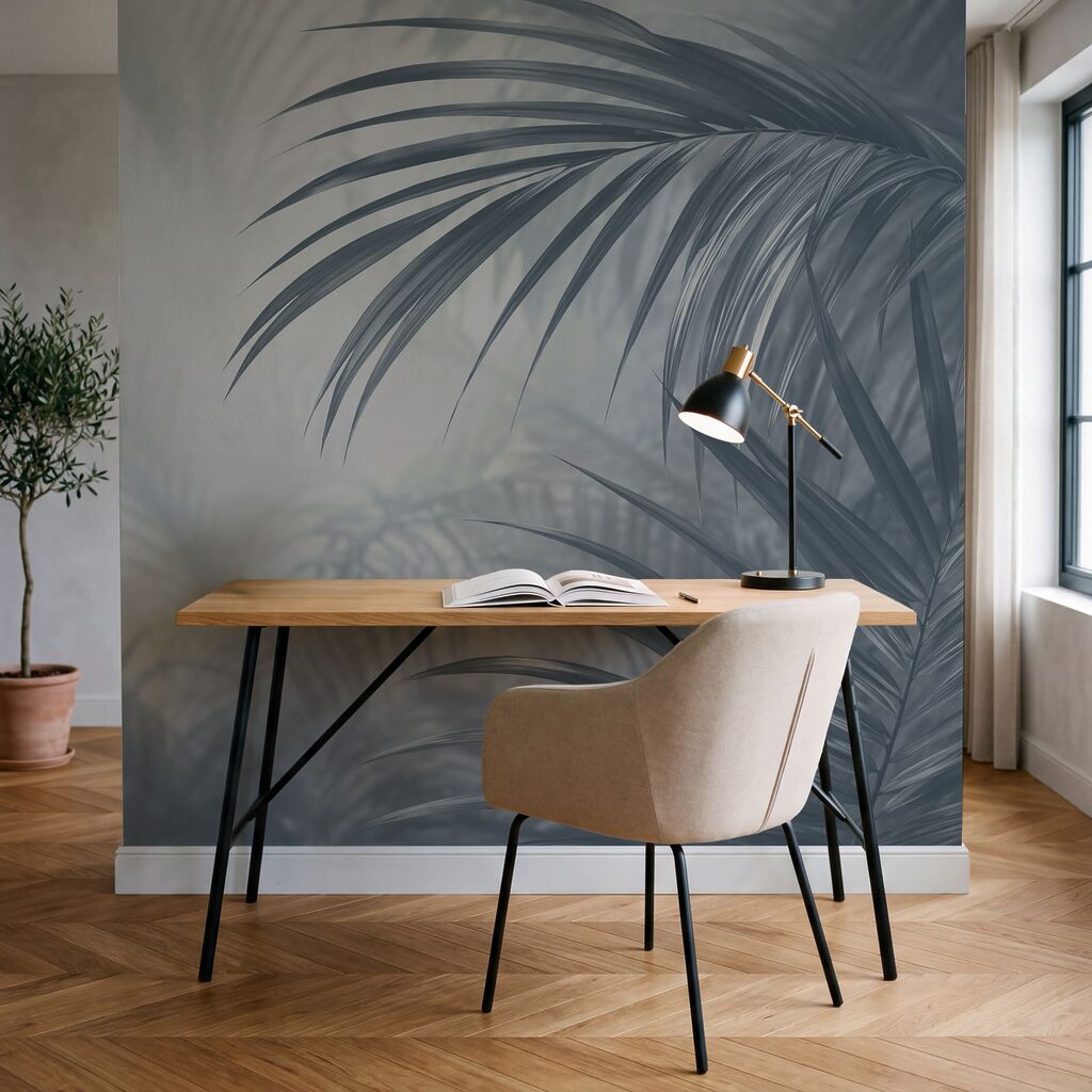 Palm Fronds in Shadow — interior 1