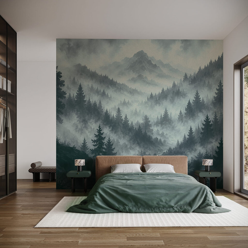 Pine Peaks at Dawn — interior 2