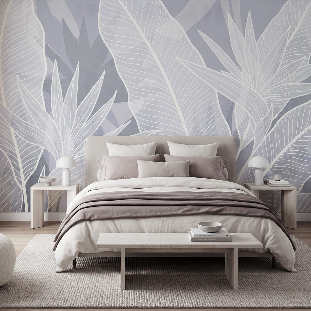 Tropical Leaf Lines in an interior
