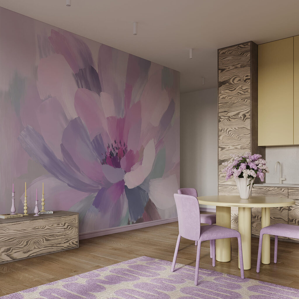 Flower in Broad Strokes — interior 3