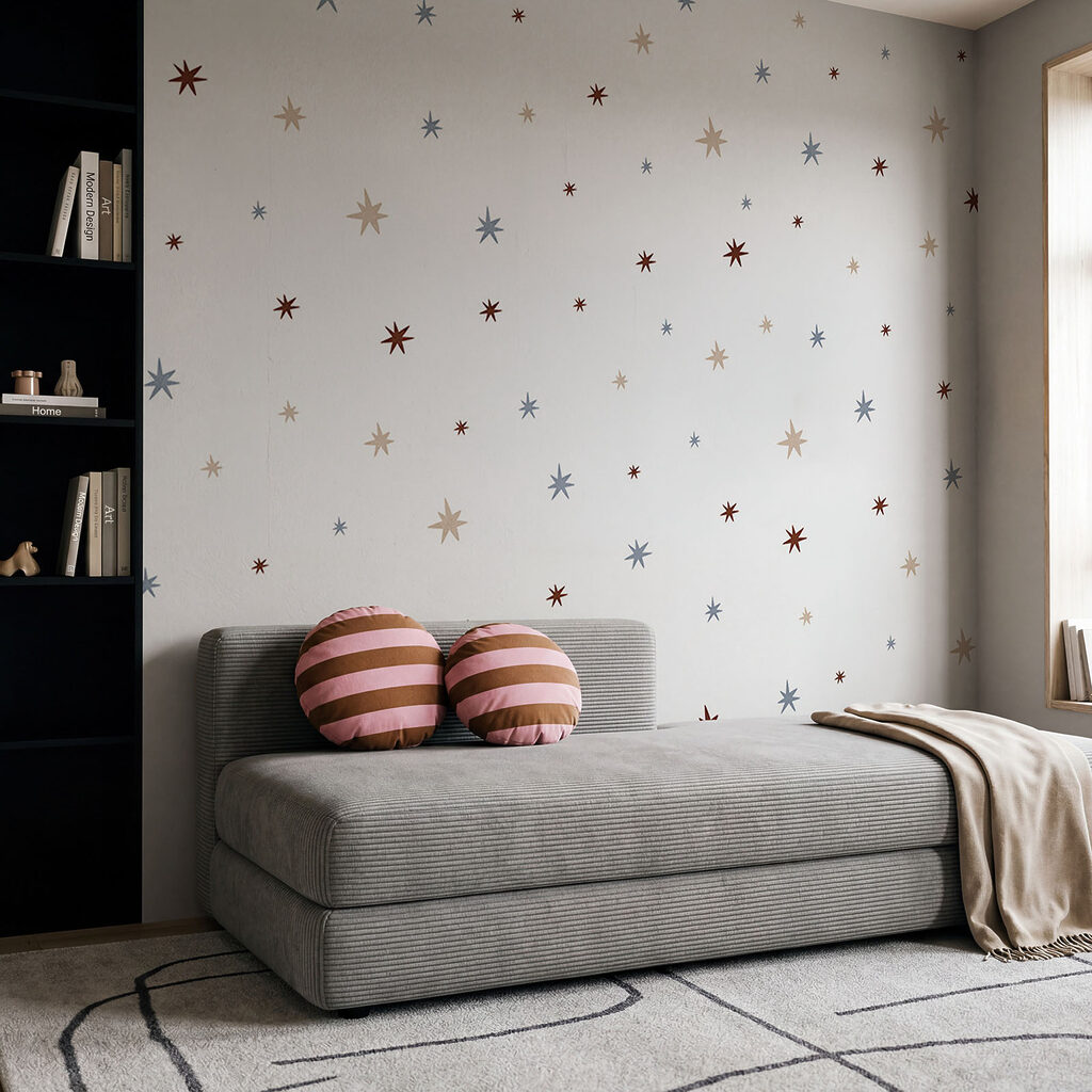 Tiny Star Parade in an interior