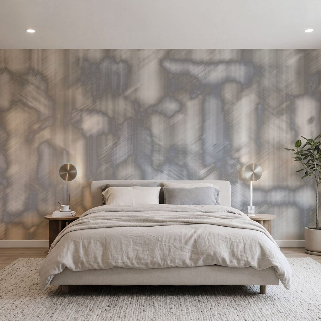 Blurred shapes and streaks — interior 2