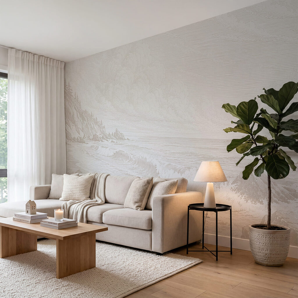 Shoreline in Pencil — interior 2
