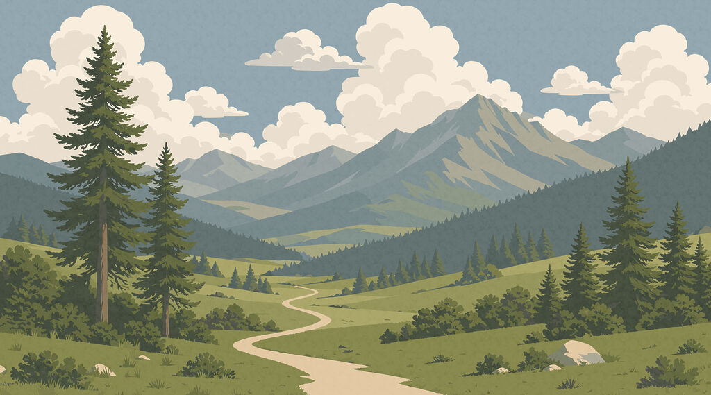 The Winding Way — full design