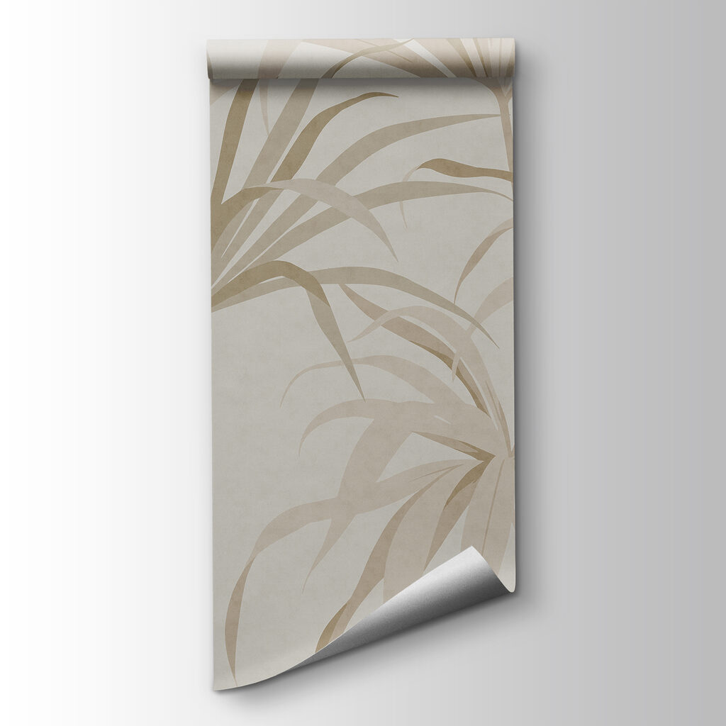Slender palm fronds — product view