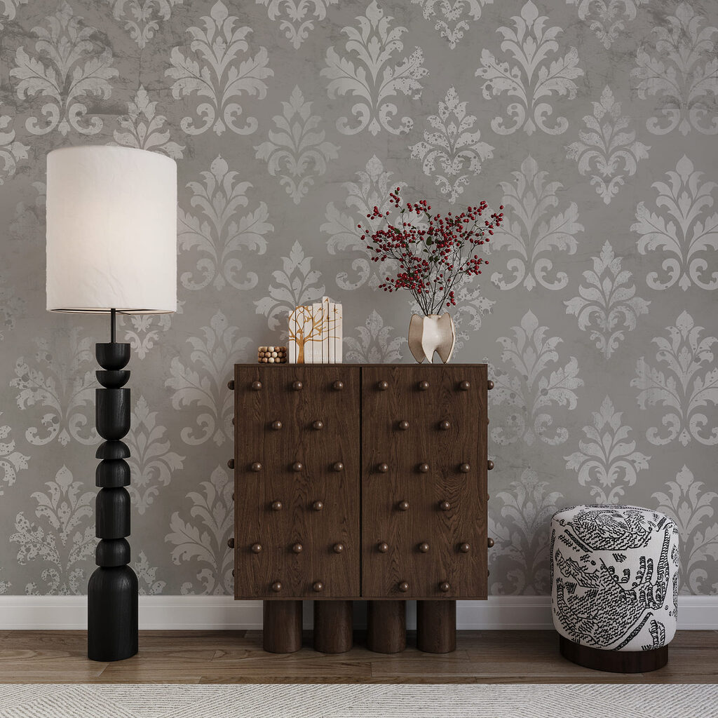 Classic Damask in an interior