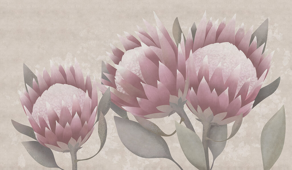 Protea Trio — full design