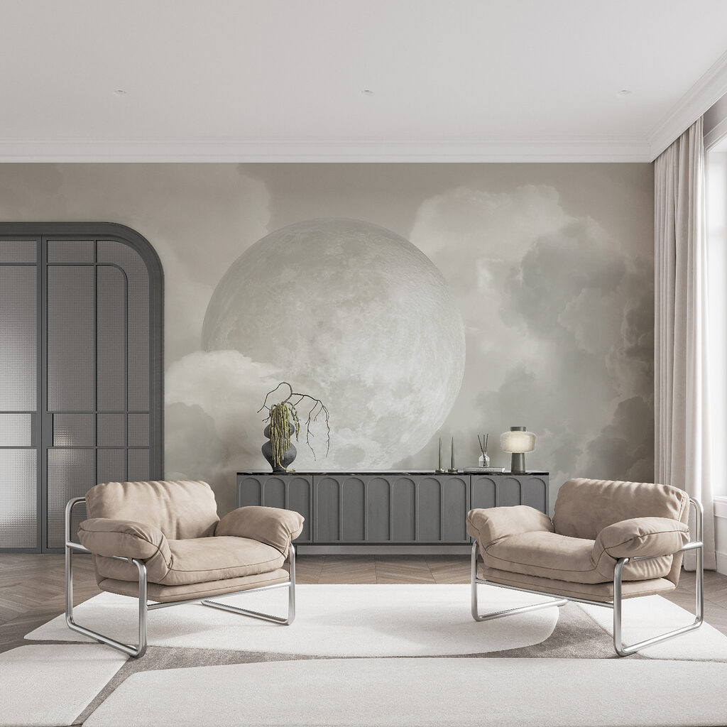 Clouds Around the Moon — interior 3