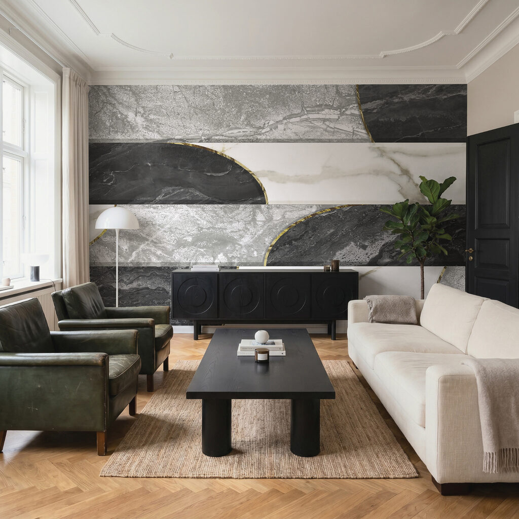 Marble Blockwork in an interior
