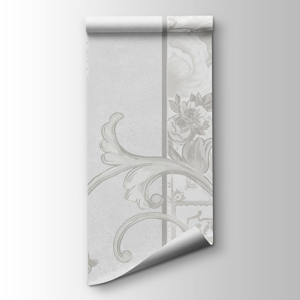 Ornamental Floral Stripes — product view