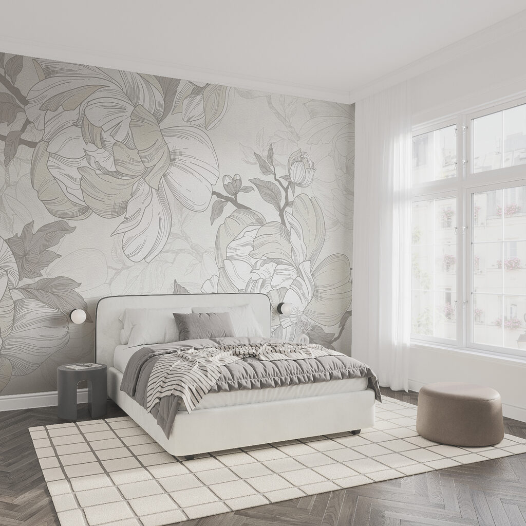 Magnolia Tracery in an interior