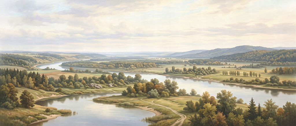 Winding River Valley — full design