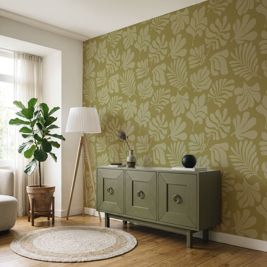 Leaf Silhouette Pattern — interior 1