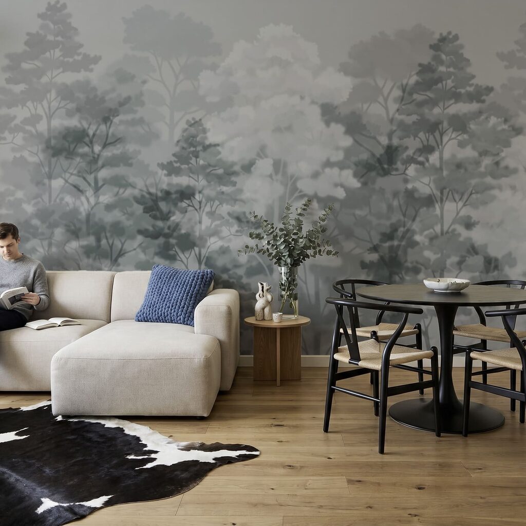 Woodland Silhouette Layers — interior 2