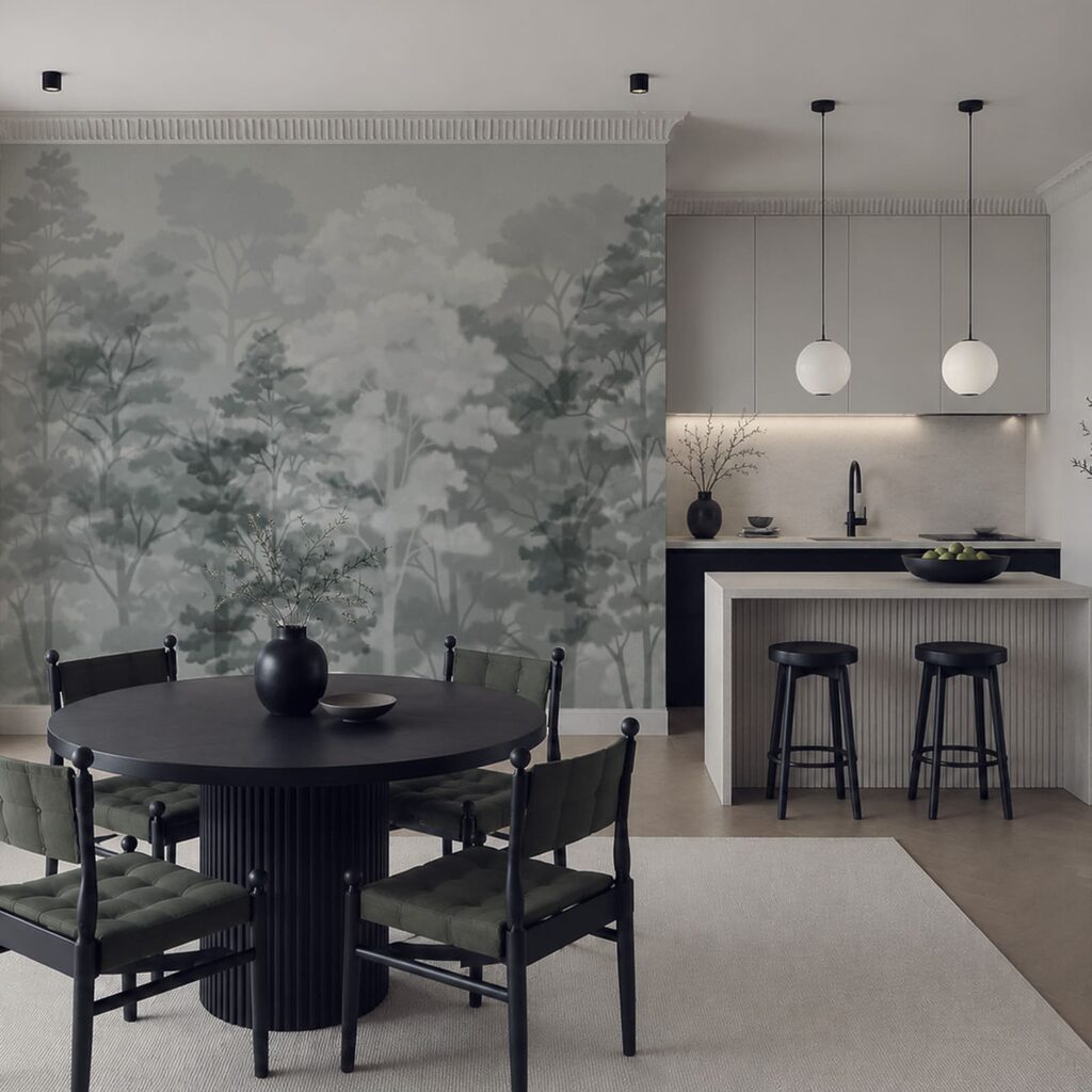 Woodland Silhouette Layers — interior 3