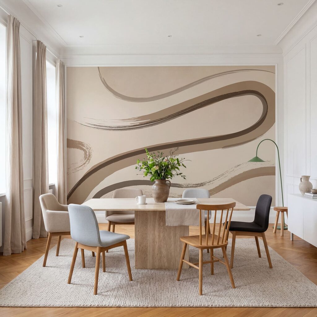 Looping Brushstrokes — interior 4
