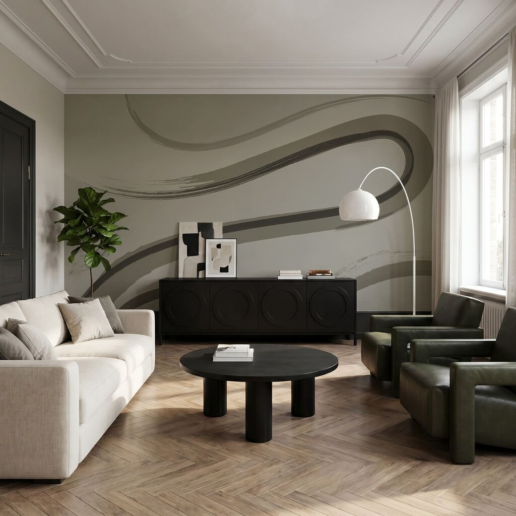 Looping Brushstrokes — interior 2