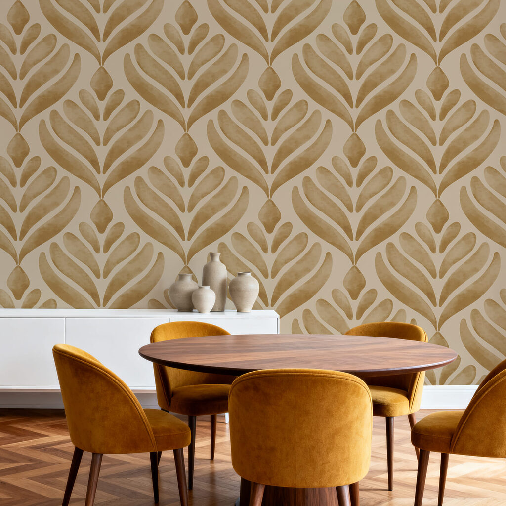 Leaf Emblem Pattern — interior 1