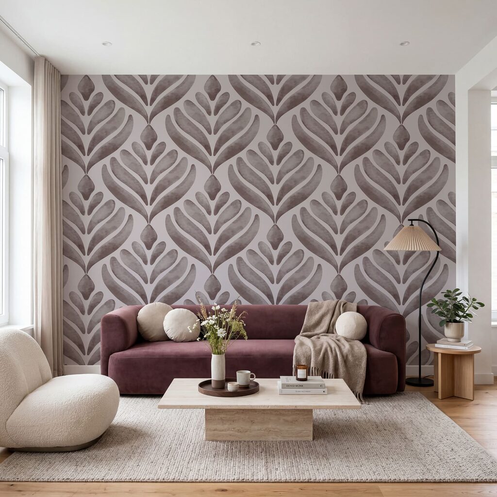 Leaf Emblem Pattern — interior 1