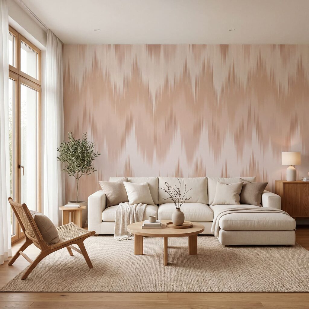 Watercolour Zigzags — interior 2
