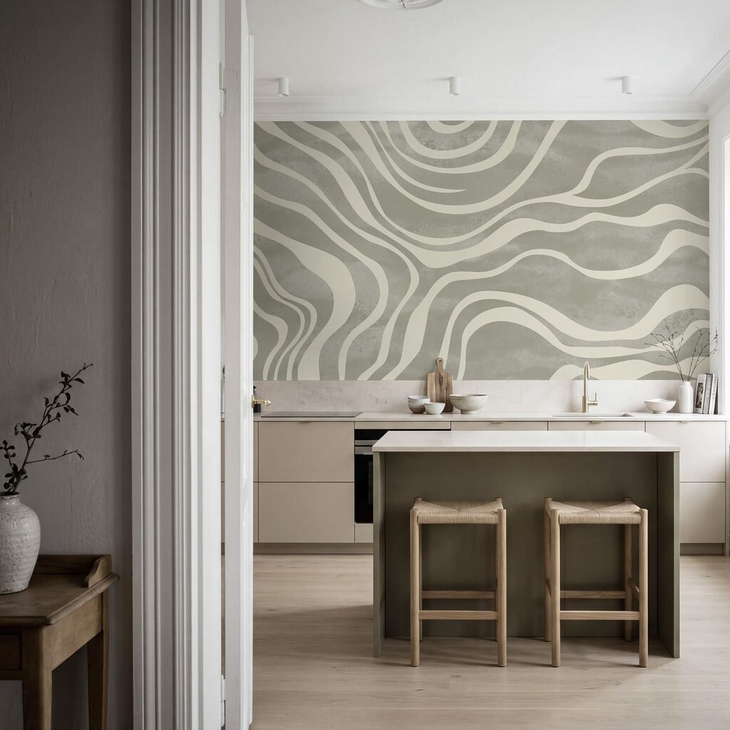 Flowing Line Pattern — interior 3