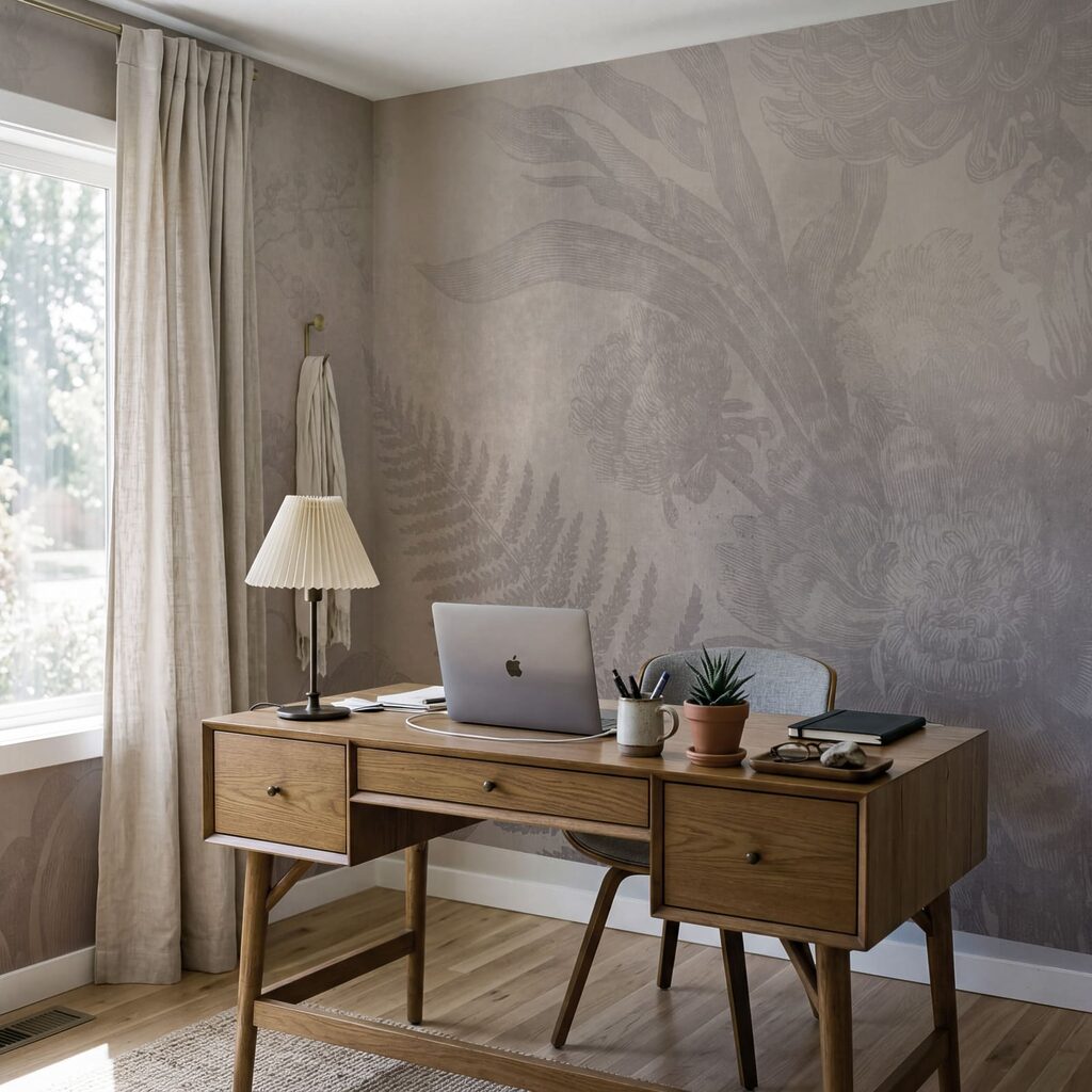 Tropical Leaf Imprint — interior 4