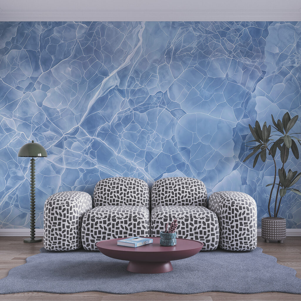 Crystalline Stone in an interior