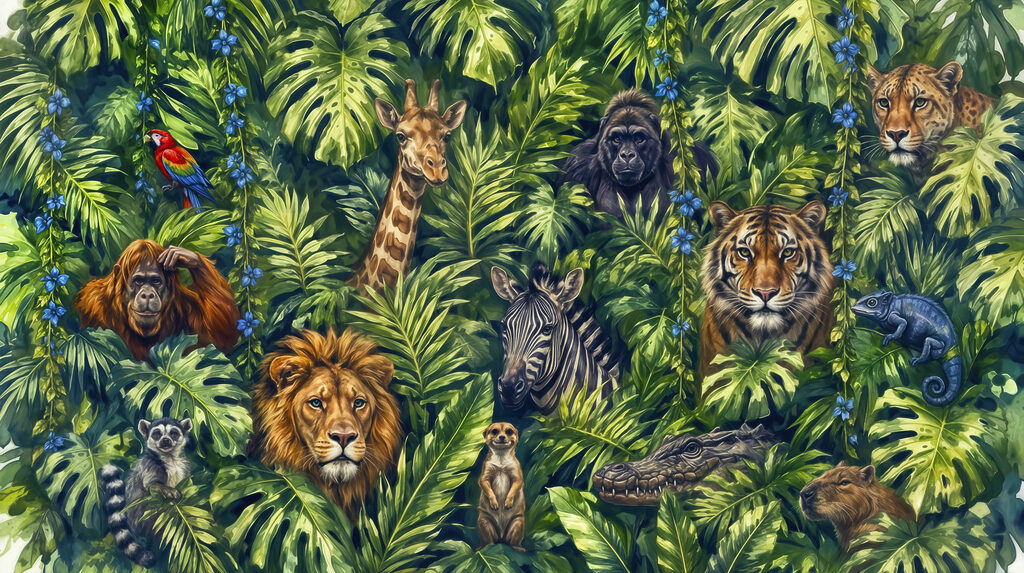 Jungle Gathering — full design
