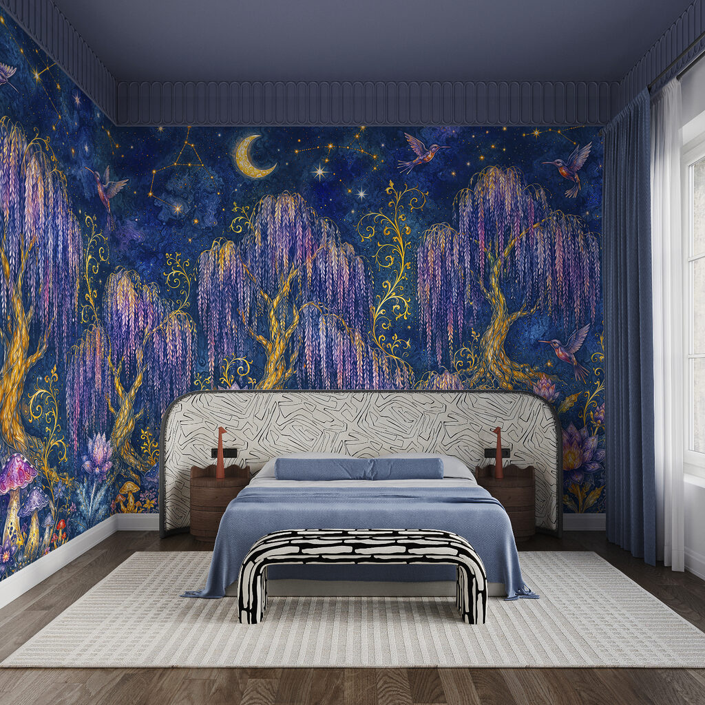 Forest in Bloom in an interior