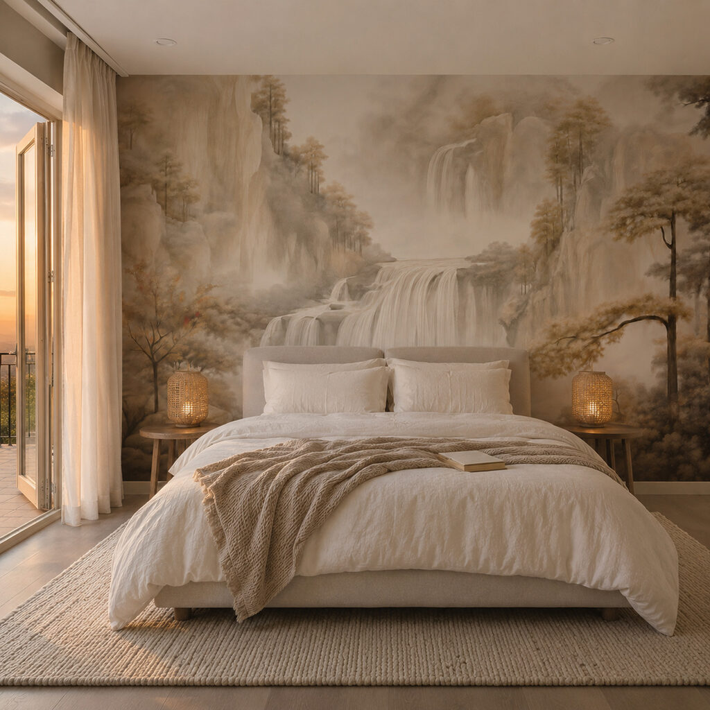 Waterfall Valley in an interior