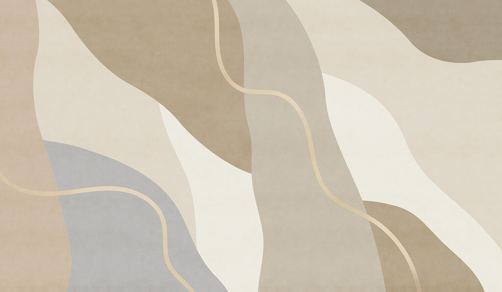 Gentle Curving Lines — full design