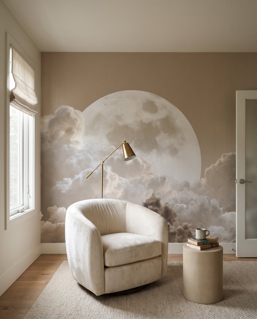 Moon Among Clouds — interior 1