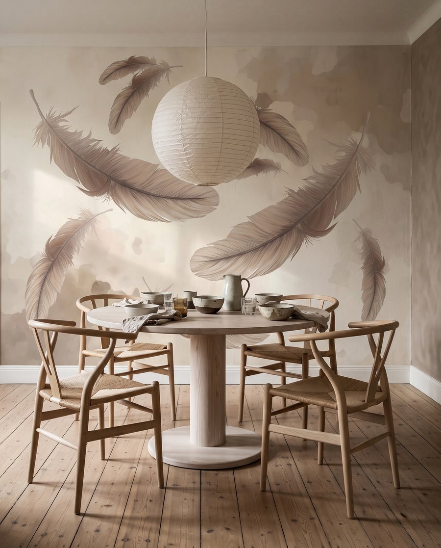 Feathers Adrift — interior 4