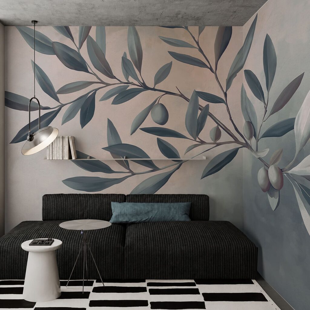 Olive Branch Study — interior 2
