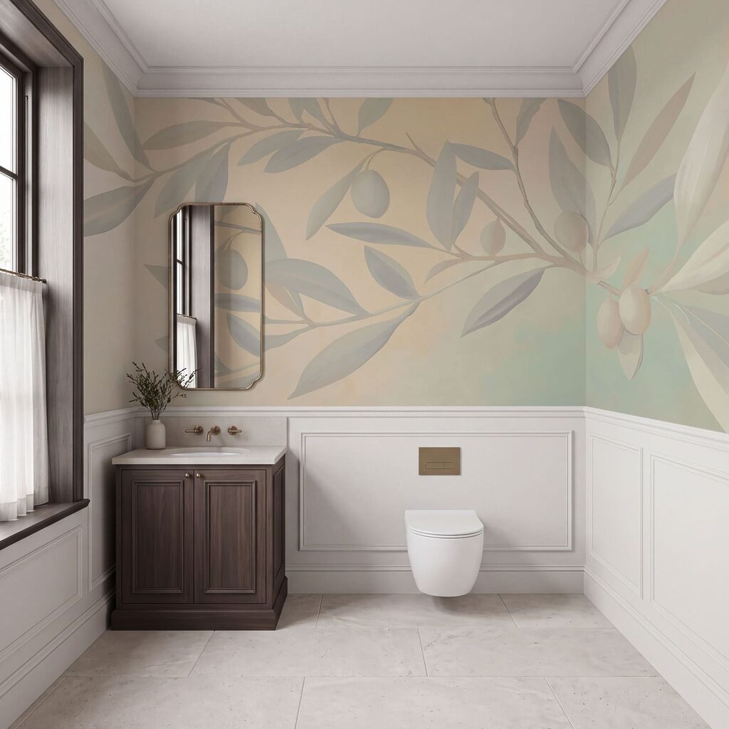 Olive Branch Study — interior 3