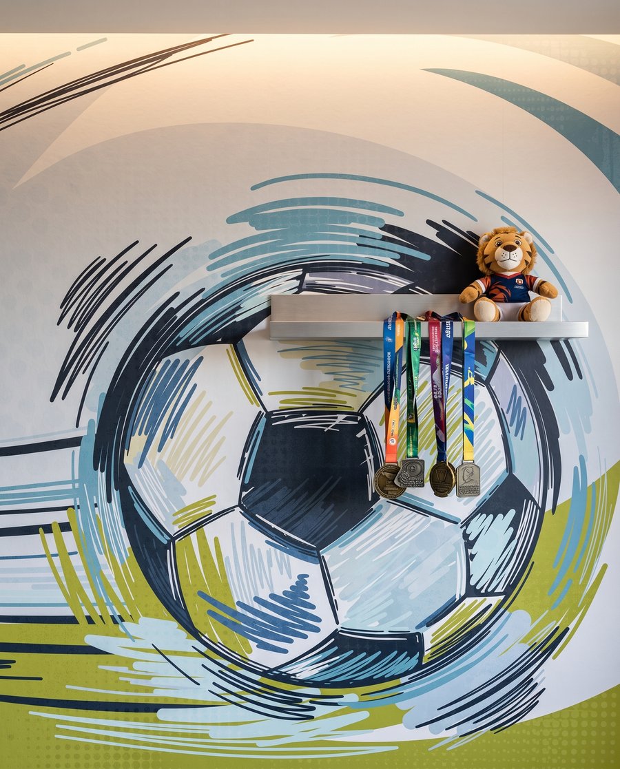 Football Vortex — detail