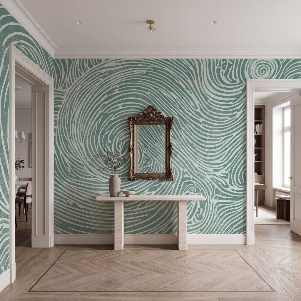 Swirling Fine Lines — interior 3